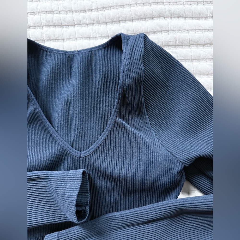 Vitality Ribbed Long Sleeve Top